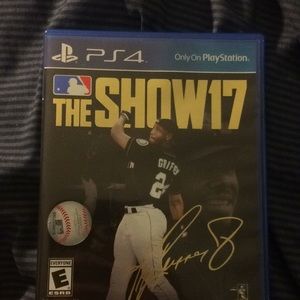 MLB the show 17 PS4
